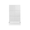 Promo โ 6.5 ft. H x 4 ft. W Outdoor Laser Cut Metal Privacy Screen, 24 in. x 48 in. x 3 panels, white by Unbranded ๐ 1 Promo โ 6.5 ft. H x 4 ft. W Outdoor Laser Cut Metal Privacy Screen, 24 in. x 48 in. x 3 panels, white by Unbranded ๐ -Cheap Fence Gates Plus Store white outdoor privacy screens byy722 4 64 1000