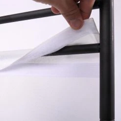 New 🔥 White Metal Decorative Mesh Privacy Screen by Unbranded 🔔 -Cheap Fence Gates Plus Store white outdoor privacy screens st725b 259 fa 1000