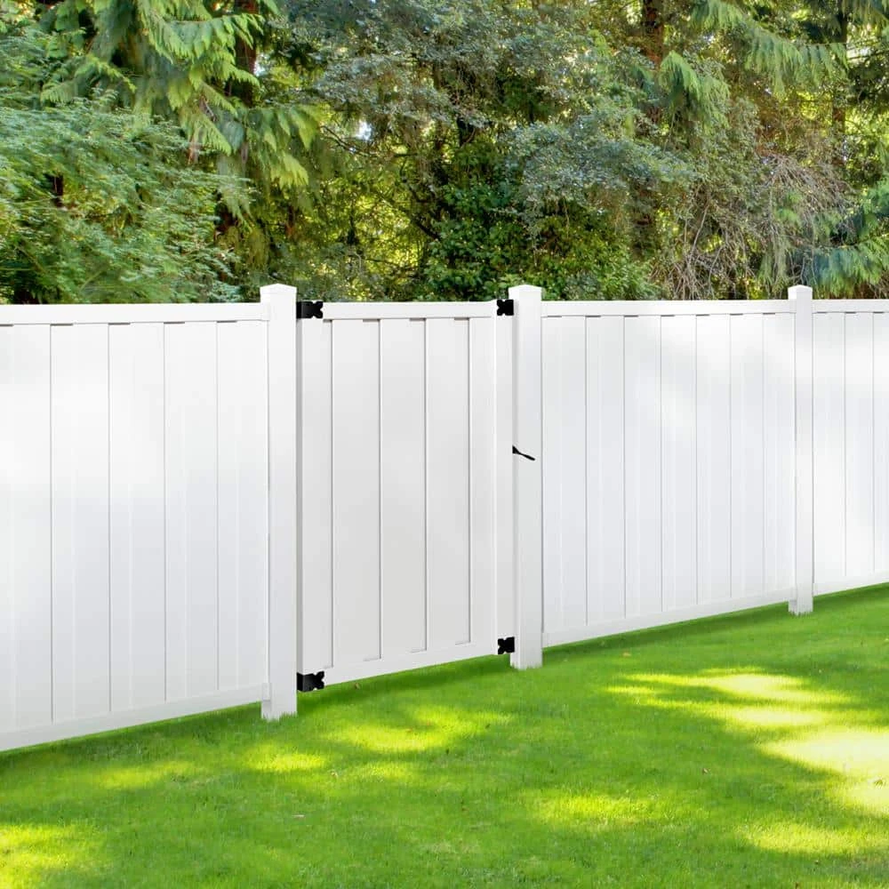 Coupon ✨ Bridgeport 3.5 ft. W x 6 ft. H White Vinyl Privacy Fence Gate by Veranda 🌟 7 Coupon ✨ Bridgeport 3.5 ft. W x 6 ft. H White Vinyl Privacy Fence Gate by Veranda 🌟 - Image 5