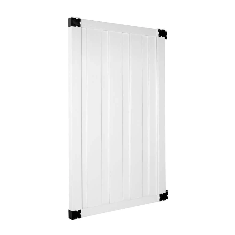 Coupon ✨ Bridgeport 3.5 ft. W x 6 ft. H White Vinyl Privacy Fence Gate by Veranda 🌟 5 Coupon ✨ Bridgeport 3.5 ft. W x 6 ft. H White Vinyl Privacy Fence Gate by Veranda 🌟 - Image 3