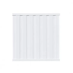 Top 10 🥰 Bridgeport 6 ft. H x 6 ft. W White Vinyl Privacy Fence Panel by Veranda 🧨