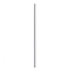 Deals ✔️ 2 in. x 2 in. x 6.5 ft. White Metal Fence Post with Post Cap by US Door & Fence ✨