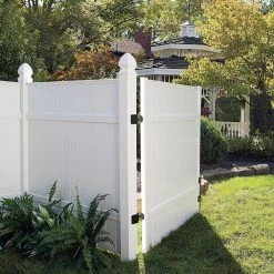 Best Sale 🎉 5 in. x 5 in. White Vinyl Gothic Fence Post Cap by Veranda 🎁 -Cheap Fence Gates Plus Store white veranda deck post caps 194920 44 1000