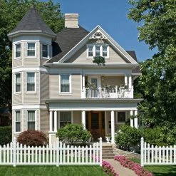 Promo ✔️ 4 in. x 4 in. White Vinyl Gothic Fence Post Top by Veranda ❤️ 8 Promo ✔️ 4 in. x 4 in. White Vinyl Gothic Fence Post Top by Veranda ❤️ -Cheap Fence Gates Plus Store white veranda deck post caps 194922 4f 1000