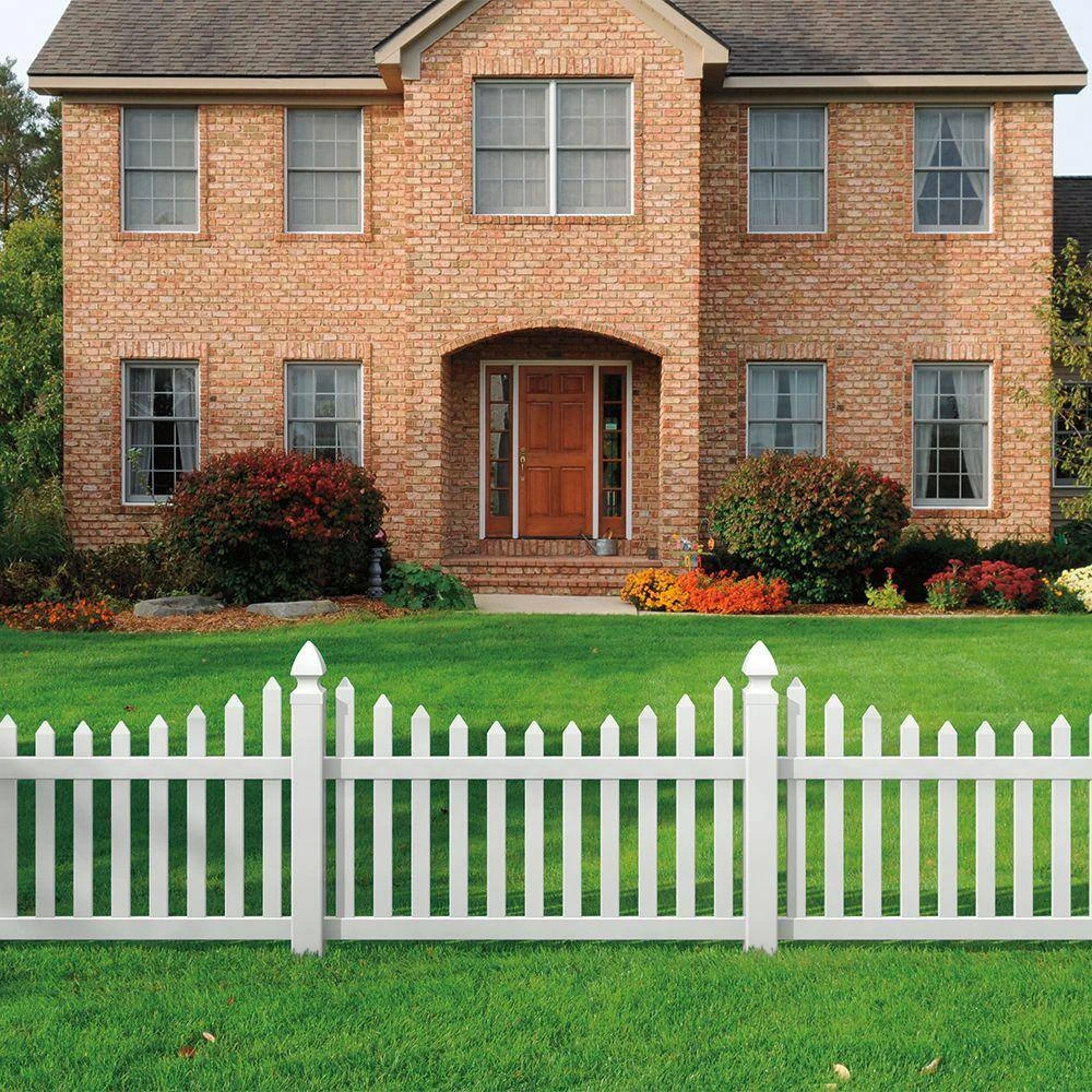 Promo ✔️ 4 in. x 4 in. White Vinyl Gothic Fence Post Top by Veranda ❤️ 4 Promo ✔️ 4 in. x 4 in. White Vinyl Gothic Fence Post Top by Veranda ❤️ - Image 2