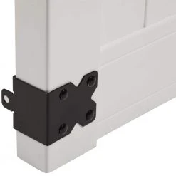 Cheapest ✔️ Pro Series 4 ft. W x 5 ft. H White Vinyl Woodbridge Privacy Fence Gate by Veranda 🔥 -Cheap Fence Gates Plus Store white veranda vinyl fence gates 144710 1d 1000