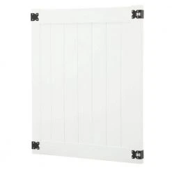 Cheapest ✔️ Pro Series 4 ft. W x 5 ft. H White Vinyl Woodbridge Privacy Fence Gate by Veranda 🔥 -Cheap Fence Gates Plus Store white veranda vinyl fence gates 144710 a0 1000
