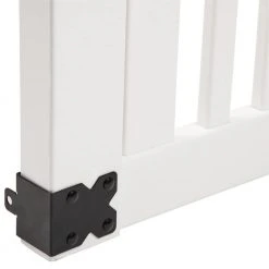 Cheap ✨ Pro Series 4 ft. W x 6 ft. H White Vinyl Woodbridge Closed Picket Top Privacy Fence Gate by Veranda ⭐ -Cheap Fence Gates Plus Store white veranda vinyl fence gates 144716 1d 1000