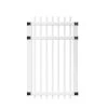 Flash Sale ⭐ 3-1/2 ft. W x 6 ft. H White Vinyl Manchester Spaced Picket Fence Gate by Veranda ❤️ -Cheap Fence Gates Plus Store white veranda vinyl fence gates 181979 64 1000