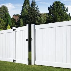 Flash Sale ⭐ Linden 4 ft. W x 6 ft. H White Un-Assembled Vinyl Fence Gate by Veranda ✔️ -Cheap Fence Gates Plus Store white veranda vinyl fence gates 73025429 1f 1000