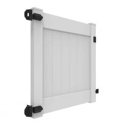 Best Sale 👍 Linden 4 ft. W x 4 ft. H White Vinyl Un-Assembled Fence Gate by Veranda 😀 -Cheap Fence Gates Plus Store white veranda vinyl fence gates 73050006 c3 1000