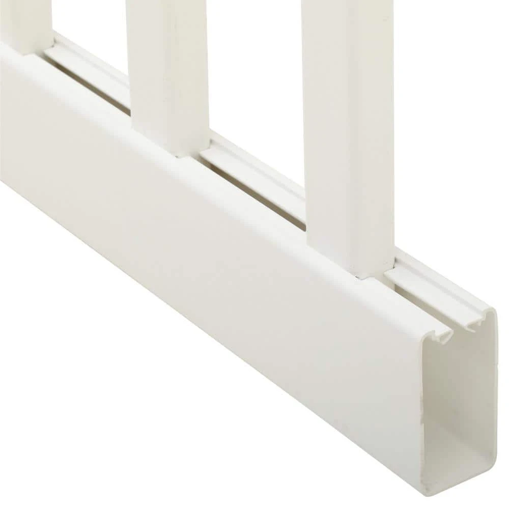 Cheap ๐ Chelsea 3 ft. H x 8 ft. W White Vinyl Spaced Picket Fence Panel by Veranda โจ 7 Cheap ๐ Chelsea 3 ft. H x 8 ft. W White Vinyl Spaced Picket Fence Panel by Veranda โจ - Image 5