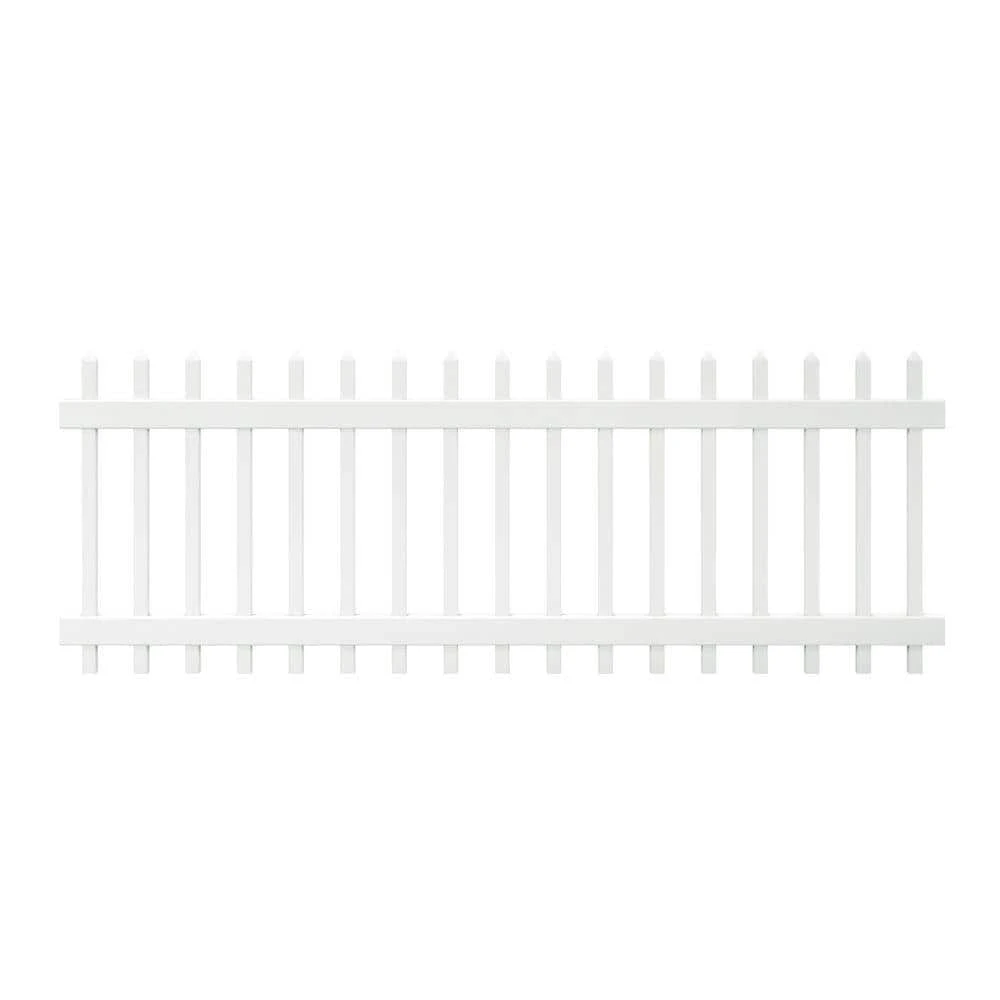 Cheap ๐ Chelsea 3 ft. H x 8 ft. W White Vinyl Spaced Picket Fence Panel by Veranda โจ 11 Cheap ๐ Chelsea 3 ft. H x 8 ft. W White Vinyl Spaced Picket Fence Panel by Veranda โจ - Image 9