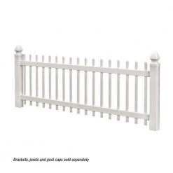 Cheap ๐ Chelsea 3 ft. H x 8 ft. W White Vinyl Spaced Picket Fence Panel by Veranda โจ 17 Cheap ๐ Chelsea 3 ft. H x 8 ft. W White Vinyl Spaced Picket Fence Panel by Veranda โจ -Cheap Fence Gates Plus Store white veranda vinyl fence panels 128003 66 1000