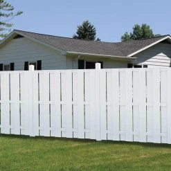 Brand new 💯 Palatine 6 ft. H x 6 ft. W White Vinyl Shadowbox Fence Panel - Unassembled by Veranda 👍 -Cheap Fence Gates Plus Store white veranda vinyl fence panels 128013 1f 1000