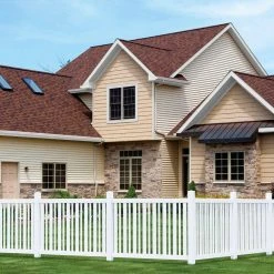 Top 10 ⌛ 4 in. x 4 in. x 6 ft. White Vinyl Fence Post by Veranda ❤️ -Cheap Fence Gates Plus Store white veranda vinyl fence posts 195168 1f 1000