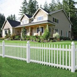 Top 10 ⌛ 4 in. x 4 in. x 6 ft. White Vinyl Fence Post by Veranda ❤️ -Cheap Fence Gates Plus Store white veranda vinyl fence posts 195168 4f 1000