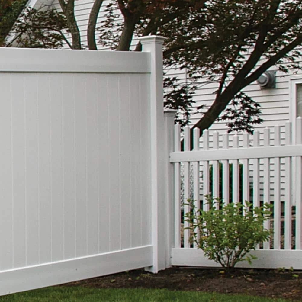 Best Sale โค๏ธ Acadia/Roosevelt 5 in. x 5 in. x 9 ft. White Vinyl Routed Fence End Post by Veranda ๐ 4 Best Sale โค๏ธ Acadia/Roosevelt 5 in. x 5 in. x 9 ft. White Vinyl Routed Fence End Post by Veranda ๐ - Image 2