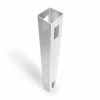 Cheap 💯 Acadia/Roosevelt 5 in. x 5 in. x 9 ft. White Vinyl Routed Fence Line Post by Veranda ❤️ -Cheap Fence Gates Plus Store white veranda vinyl fence posts 73013726 64 1000
