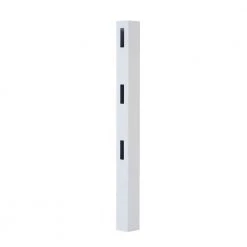 Best reviews of 🔔 5 in. x 5 in. x 7 ft. Vinyl White Ranch 3-Rail End Post by Veranda ⭐