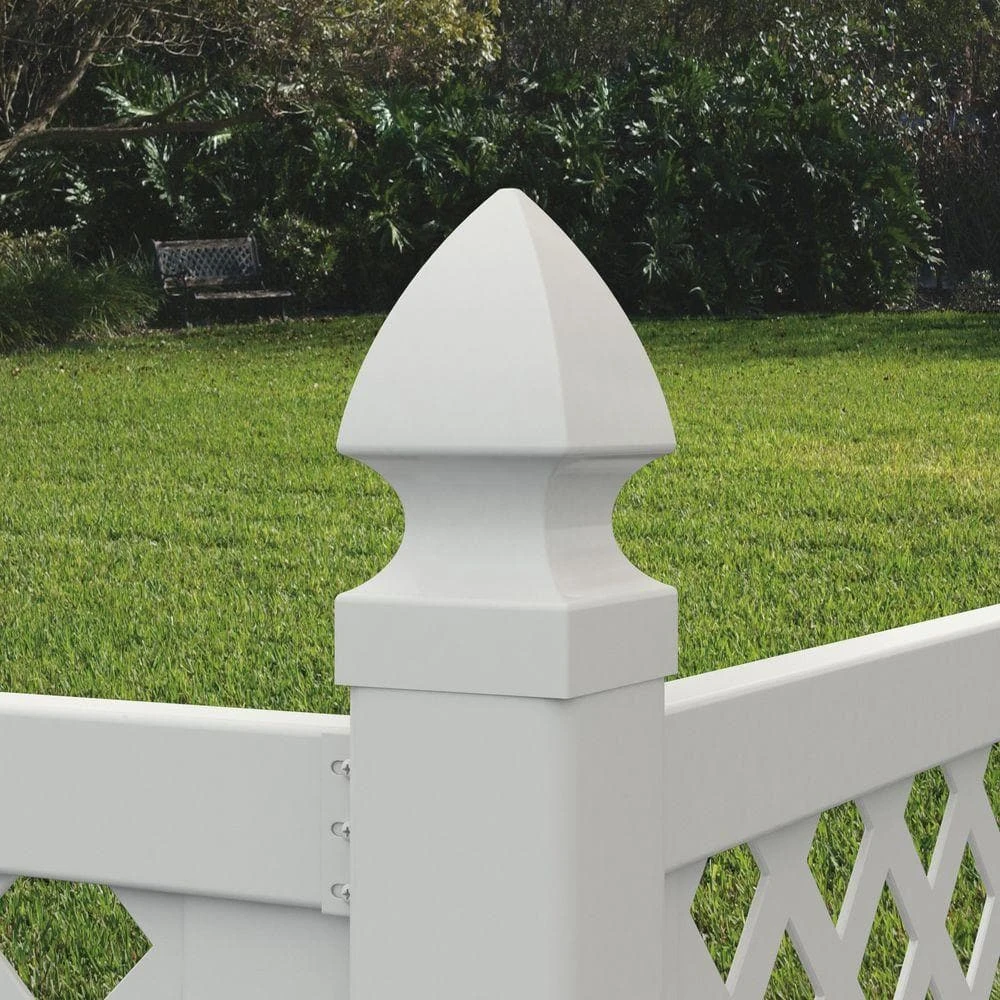 New ❤️ 5 in. x 5 in. x 8 ft. White Vinyl Fence Post by Veranda 🌟 6 New ❤️ 5 in. x 5 in. x 8 ft. White Vinyl Fence Post by Veranda 🌟 - Image 4