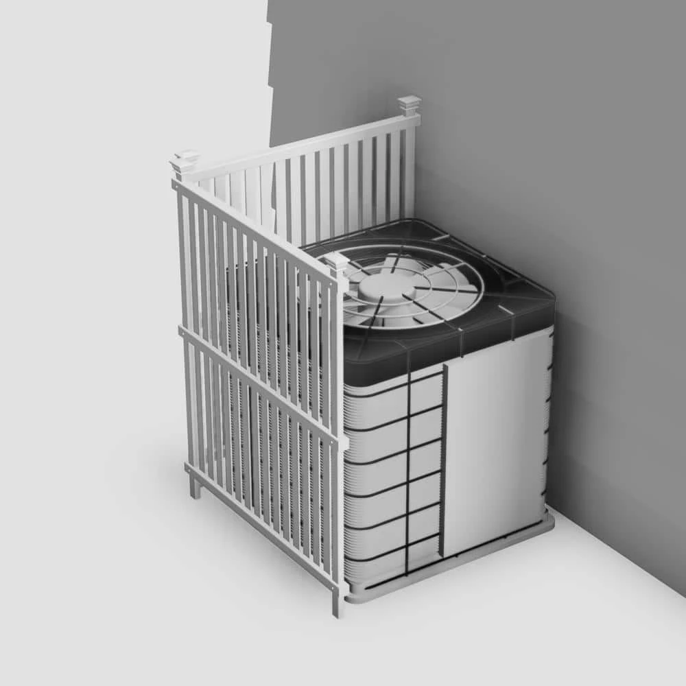 Cheapest ๐ 3.8 ft. H x 3 ft. W Wilmington White Vinyl Privacy Screen (2-Pack) by Enclo Privacy Screens ๐ 7 Cheapest ๐ 3.8 ft. H x 3 ft. W Wilmington White Vinyl Privacy Screen (2-Pack) by Enclo Privacy Screens ๐ - Image 5