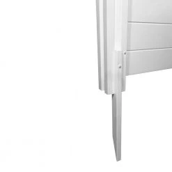 Flash Sale 🎁 4 ft. x 4 ft. Premium White Vinyl Privacy Fence Panel Screen Enclosure by Enclo Privacy Screens ✔️ -Cheap Fence Gates Plus Store white vinyl pvc enclo privacy screens vinyl fence panels zp19014 44 1000