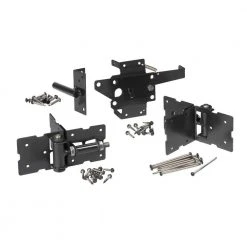 Deals 🥰 4 ft. x 4 ft. Premium Vinyl Classic Picket Fence Gate with Powder Coated Stainless Steel Hardware by WamBam Fence ❤️ -Cheap Fence Gates Plus Store white vinyl pvc wambam fence vinyl fence gates vg13006 c3 1000