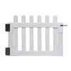 Best deal 😉 3-1/2 ft. x 2-5/8 ft. Newport Vinyl Picket Fence Gate with Stainless Steel Hardware by Zippity Outdoor Products 💯 -Cheap Fence Gates Plus Store white vinyl pvc zippity outdoor products vinyl fence gates zp19004 64 1000