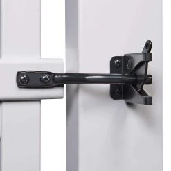 Coupon 🛒 3-1/2 ft. H x 3-1/2 ft. W White Vinyl Manchester Fence Gate Kit with Posts and Hardware by Zippity Outdoor Products 🤩 -Cheap Fence Gates Plus Store white vinyl pvc zippity outdoor products vinyl fence gates zp19019 44 1000