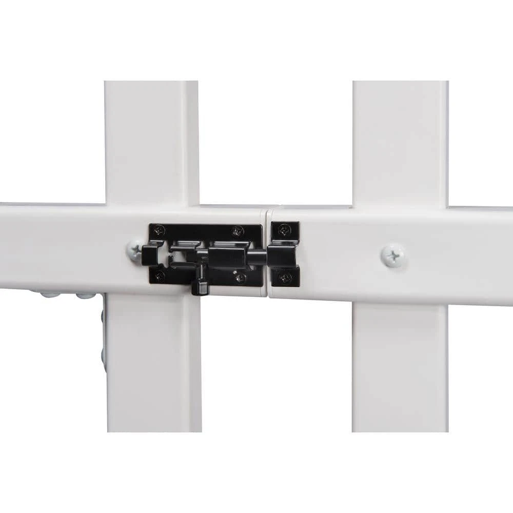 Cheapest ๐ 4.3 ft. W x 3 ft. H White Vinyl Baskenridge Fence Gate by Zippity Outdoor Products โ 5 Cheapest ๐ 4.3 ft. W x 3 ft. H White Vinyl Baskenridge Fence Gate by Zippity Outdoor Products โ - Image 3