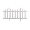 Brand new 🧨 2.5 ft. x 4.7 ft. Madison No-Dig Vinyl Garden Picket Fence Panel Kit (2-Pack) by Zippity Outdoor Products 🔥 -Cheap Fence Gates Plus Store white vinyl pvc zippity outdoor products vinyl fence panels zp19001 64 1000