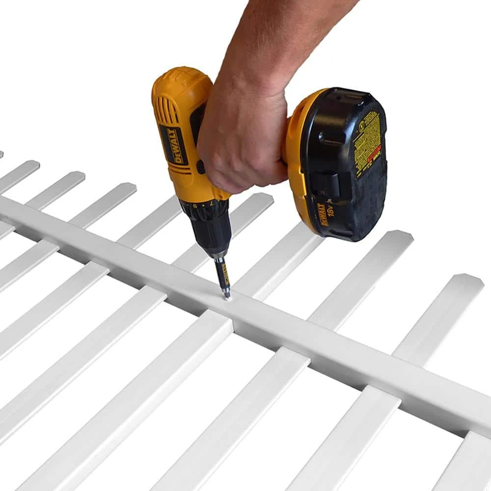 Hot Sale 👍 42 in. H x 92 in. W Manchester Semi-Permanent Vinyl Fence Panel Kit (2-Pack) by Zippity Outdoor Products ⌛ 7 Hot Sale 👍 42 in. H x 92 in. W Manchester Semi-Permanent Vinyl Fence Panel Kit (2-Pack) by Zippity Outdoor Products ⌛ - Image 5