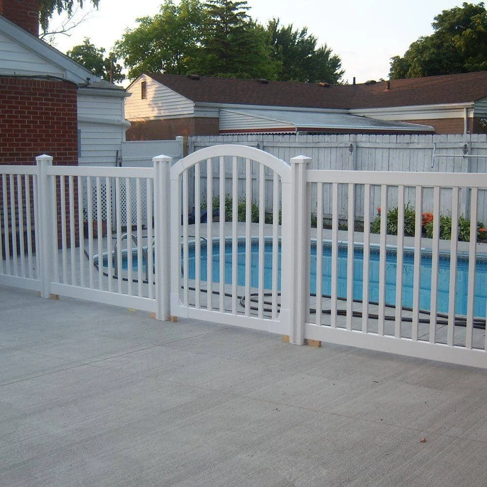Discount 🤩 4 ft. x 4 ft. Premium Vinyl Yard and Pool Fence Gate with Powder ⌛ Coated Stainless Steel Hardware by WamBam Fence ❤️ 4 Discount 🤩 4 ft. x 4 ft. Premium Vinyl Yard and Pool Fence Gate with Powder ⌛ Coated Stainless Steel Hardware by WamBam Fence ❤️ - Image 2
