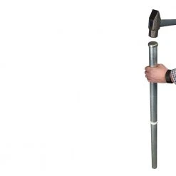 Coupon 🥰 No-Dig 2 in. x 3-1/2 in. x 3-1/4 ft. Vinyl Newport Finishing Fence Post by Zippity Outdoor Products ✨ -Cheap Fence Gates Plus Store white vinyl zippity outdoor products vinyl fence posts zp19003 44 1000