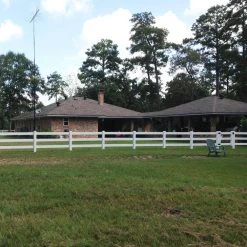 Outlet ✨ 4 ft. W x 4 ft. H 3-Rail White Vinyl Fence Gate EZ Pack by Weatherables ⭐ -Cheap Fence Gates Plus Store white weatherables vinyl fence gates gwhf thd3rail1 5 48 4f 1000