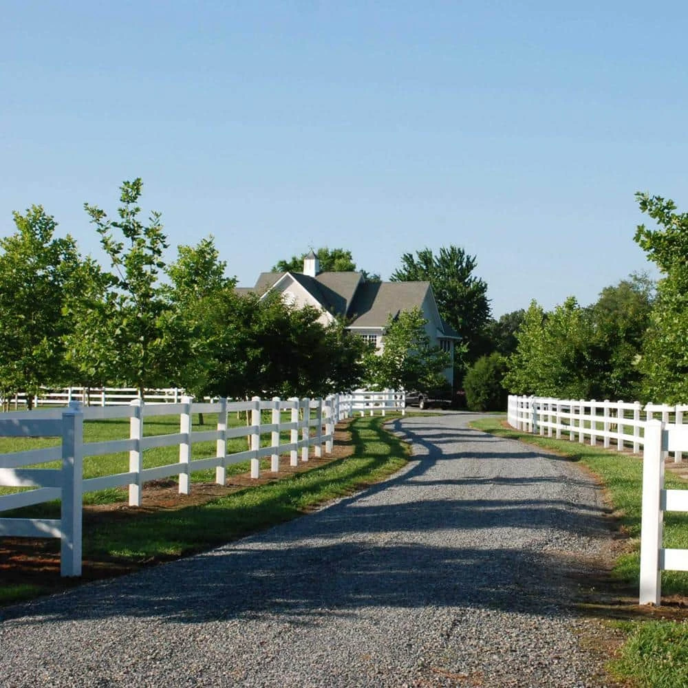 Promo ๐ 4 ft. H x 8 ft. W 3-Rail Vinyl Fence Panel EZ Pack by Weatherables โ 8 Promo ๐ 4 ft. H x 8 ft. W 3-Rail Vinyl Fence Panel EZ Pack by Weatherables โ - Image 6