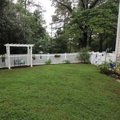 Buy 👏 Provincetown 5 ft. H x 8 ft. W White Vinyl Picket Fence Panel Kit by Weatherables 🤩 -Cheap Fence Gates Plus Store white weatherables vinyl fence panels pwpi 3nr 5x8 44 1000