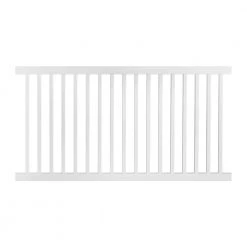 Coupon ✔️ Neptune 4 ft. H x 8 ft. W White Vinyl Pool Fence Panel by Weatherables ✨