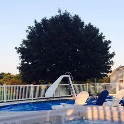 Coupon ✔️ Neptune 4 ft. H x 8 ft. W White Vinyl Pool Fence Panel by Weatherables ✨ -Cheap Fence Gates Plus Store white weatherables vinyl fence panels pwpo 1 5 4x8 76 1000