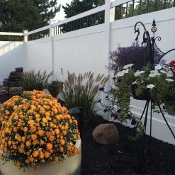 Flash Sale 🎁 Bradford 6 ft. H x 8 ft. W White Vinyl Privacy Fence Panel Kit by Weatherables 🥰 -Cheap Fence Gates Plus Store white weatherables vinyl fence panels pwpr ctrnd 6x8 fa 1000