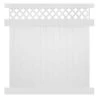 New โ๏ธ Ashton 7 ft. H x 8 ft. W White Vinyl Privacy Fence Panel Kit by Weatherables ๐งจ 2 New โ๏ธ Ashton 7 ft. H x 8 ft. W White Vinyl Privacy Fence Panel Kit by Weatherables ๐งจ -Cheap Fence Gates Plus Store white weatherables vinyl fence panels pwpr lat 7x8 64 1000