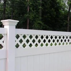 Wholesale ๐ Glenshire 6 ft. H x 8 ft. W White Vinyl Lattice Top Fence Panel Kit by Weatherables ๐ฅ 13 Wholesale ๐ Glenshire 6 ft. H x 8 ft. W White Vinyl Lattice Top Fence Panel Kit by Weatherables ๐ฅ -Cheap Fence Gates Plus Store white weatherables vinyl fence panels pwpr lat11 3 6x8 fa 1000