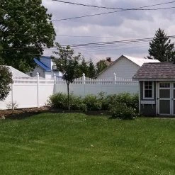 Buy 😍 Dora 6 ft. H x 6 ft. W White Vinyl Privacy Fence Panel Kit by Weatherables ⭐ -Cheap Fence Gates Plus Store white weatherables vinyl fence panels pwpr ots11 3 6x6 1f 1000