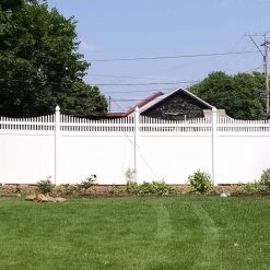 Buy 😍 Dora 6 ft. H x 6 ft. W White Vinyl Privacy Fence Panel Kit by Weatherables ⭐ -Cheap Fence Gates Plus Store white weatherables vinyl fence panels pwpr ots11 3 6x6 44 1000