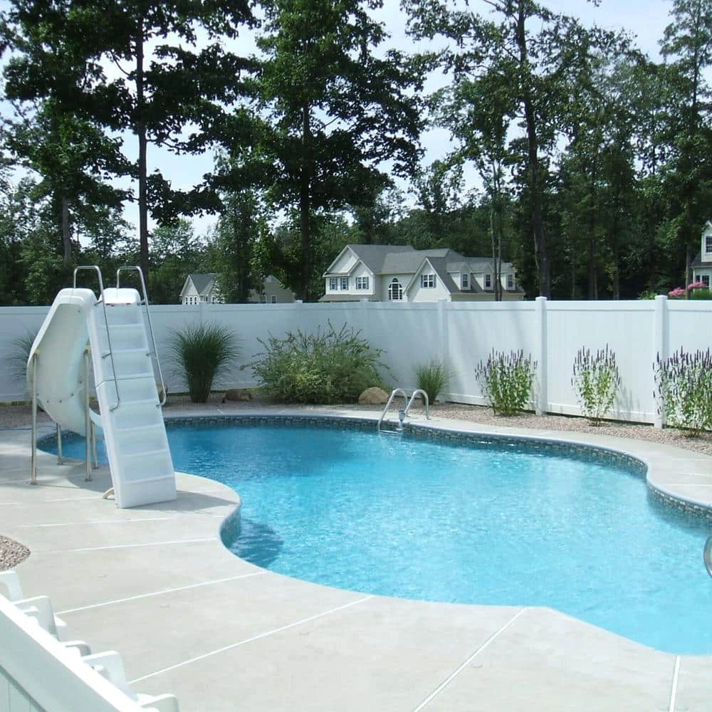 Buy 🤩 Savannah 6 ft. H x 8 ft. W White Vinyl Privacy Fence Panel Kit by Weatherables ❤️ 6 Buy 🤩 Savannah 6 ft. H x 8 ft. W White Vinyl Privacy Fence Panel Kit by Weatherables ❤️ - Image 4