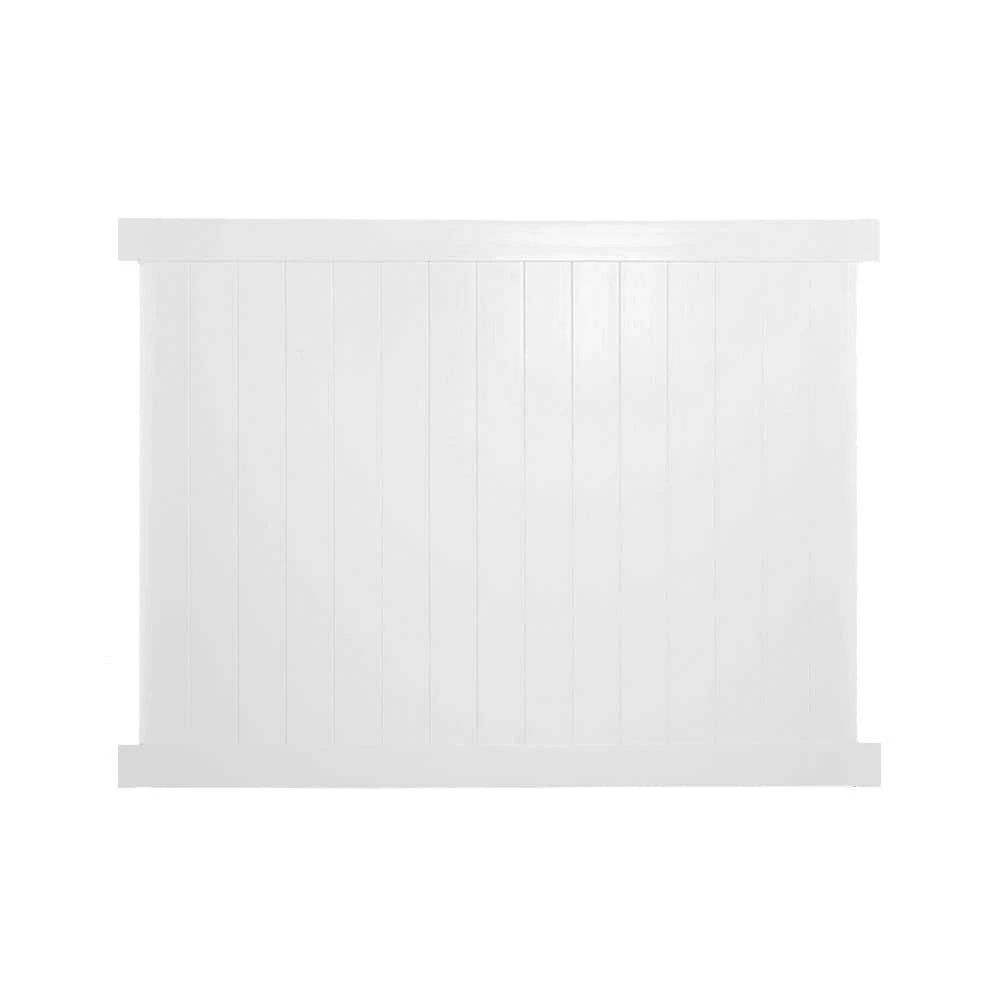 Buy 🤩 Savannah 6 ft. H x 8 ft. W White Vinyl Privacy Fence Panel Kit by Weatherables ❤️ 3 Buy 🤩 Savannah 6 ft. H x 8 ft. W White Vinyl Privacy Fence Panel Kit by Weatherables ❤️