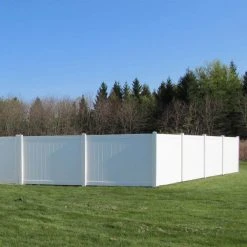 Best Sale ๐ Pembroke 6 ft. H x 8 ft. W White Vinyl Privacy Fence Panel Kit by Weatherables ๐ 13 Best Sale ๐ Pembroke 6 ft. H x 8 ft. W White Vinyl Privacy Fence Panel Kit by Weatherables ๐ -Cheap Fence Gates Plus Store white weatherables vinyl fence panels pwpr t g11 3 6x8 44 1000