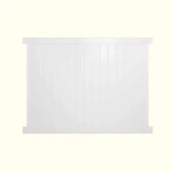 Best Sale 👍 Pembroke 6 ft. H x 8 ft. W White Vinyl Privacy Fence Panel Kit by Weatherables 😀