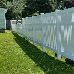 Best Pirce ✨ 5 in. x 5 in. x 8.75 ft. White Vinyl Fence Blank Post by Weatherables 🧨 -Cheap Fence Gates Plus Store white weatherables vinyl fence posts lwpt blank 5x105 1f 1000